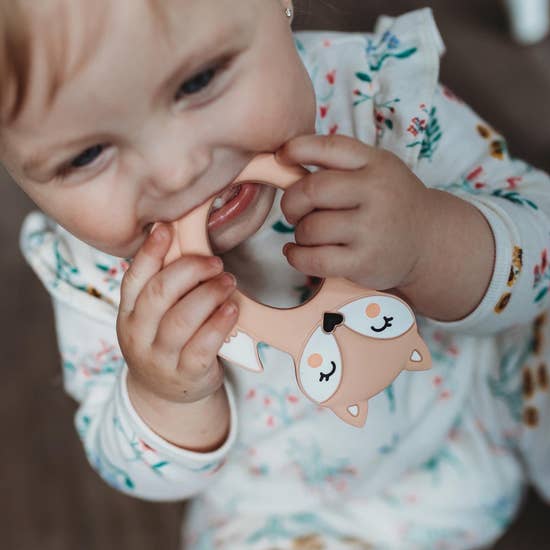 little layla fox teether
