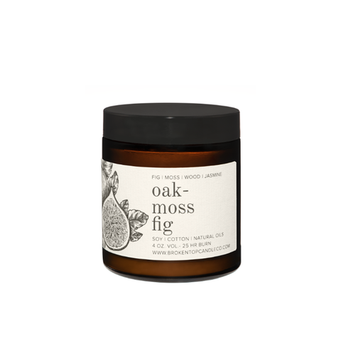 oakmoss fig 9 oz candle