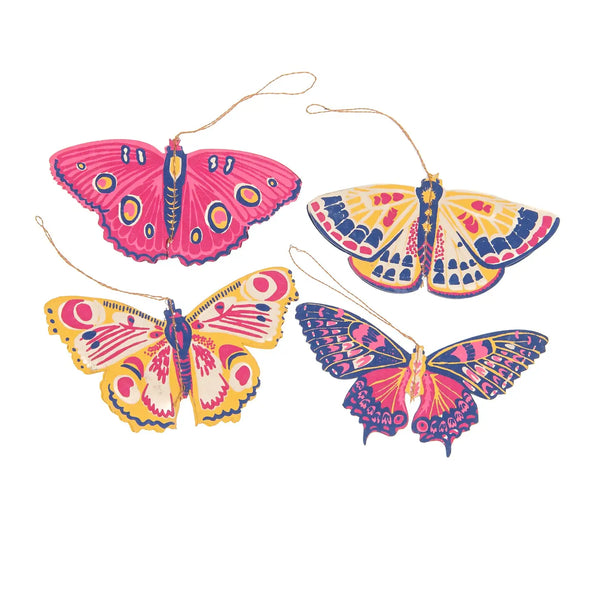 recycled paper butterflies