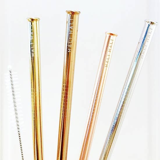 eco friendly reusable straw set