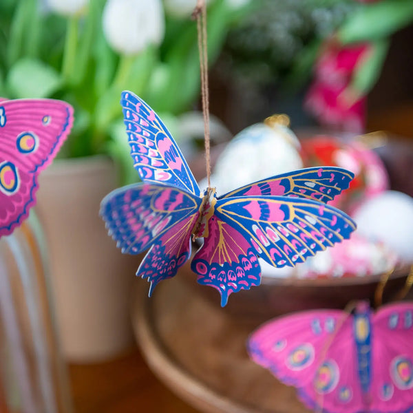 recycled paper butterflies