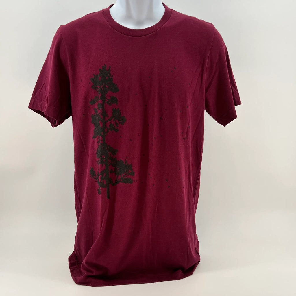 pine tree flock t-shirt