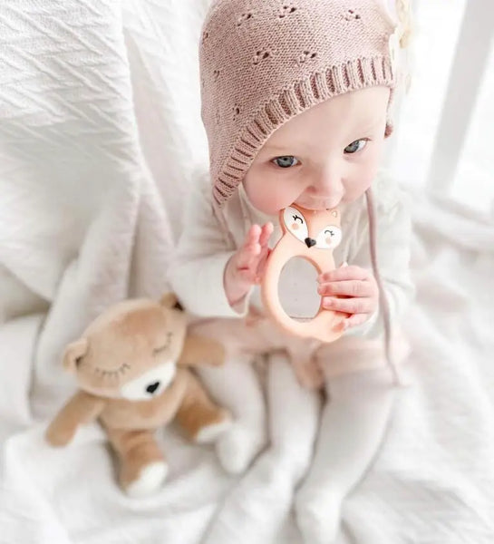 little layla fox teether