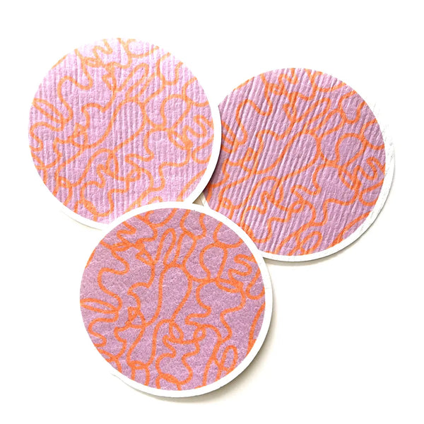 pineapple or orange crush swedish dishcloth